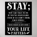 Search for support mental health awareness posters Emotional distress