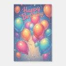 Search for happy birthday post it notes Celebration
