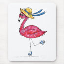 Search for pink flamingo mouse mats Whimsical