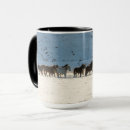 Search for driving horse mugs Snow