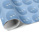 Search for button wrapping paper Blue