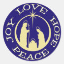 Search for love peace joy hope stickers Nativity