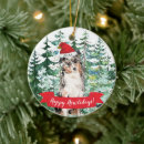Search for australian shepherd christmas tree decorations Puppy