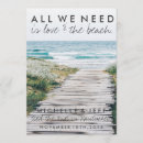 Search for destination elopement wedding invitations Tropical