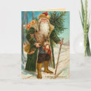 Search for victorian santa christmas cards Old fashion