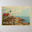 Search for vintage maine travel posters Retro