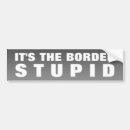 Search for illegal immigration bumper stickers Border