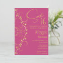 Search for gold floral border invitations Chic