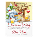 Search for christmas party flyers reindeer