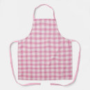 Search for pink gingham aprons Kitchen