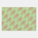 Search for lobster christmas wrapping paper Nautical