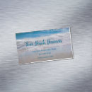 Search for tropical beach business cards Blue