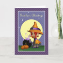 Search for girl halloween cards Witch