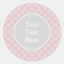Search for pink quatrefoil stickers Girly