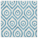 Search for geometric pattern fabric Blue