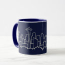 Search for seattle washington skyline mugs America