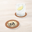 Search for leather coasters Initial