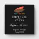 Search for employee of the month plaques Logo