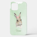 Search for cute bunny iphone cases Watercolor