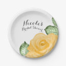 Search for yellow rose paper plates Garden