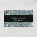 Search for bling business cards Glitzy