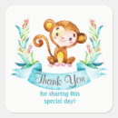 Search for monkeys square stickers Boy