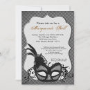 Search for silver masquerade invitations Ball