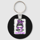 Search for alzheimers support key rings Purple