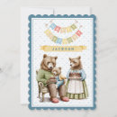 Search for three bears invitations Cute