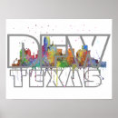 Search for dallas skyline posters Urban