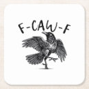 Search for funny pun coasters Crow