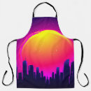Search for futuristic aprons 80s