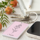 Search for birth rectangular key rings Floral