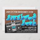 Search for hip hop birthday invitations Music