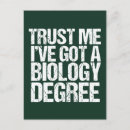 Search for biologists postcards Graduation