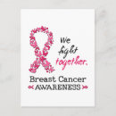 Search for fight cancer postcards Breast cancer awareness