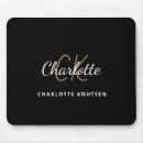 Search for black and gold mouse mats Minimalist