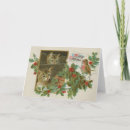 Search for cute vintage cats christmas cards Bird