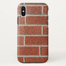 Search for brick texture iphone cases Red