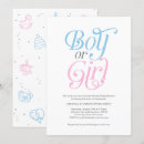 Search for modern gender reveal invitations Simple