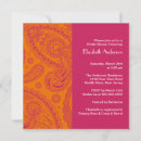 Search for paisley bridal shower invitations Pink