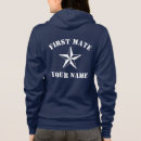 Search for navy blue and white hoodies Nautical