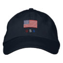 Search for flags adjustable embroidered hats 4th of july