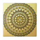 Search for yellow lotus tiles Pattern