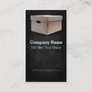 Search for cardboard box business cards Moving
