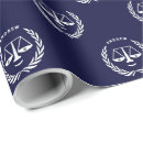 Search for lawyer wrapping paper Navy blue