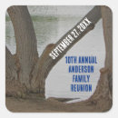 Search for annual square stickers Family reunion
