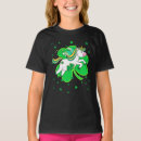 Search for st patricks day girls tshirts Unicorn