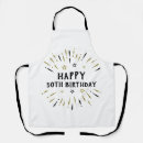 Search for happy birthday aprons Unique