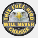 Search for freedom is not free stickers Usa